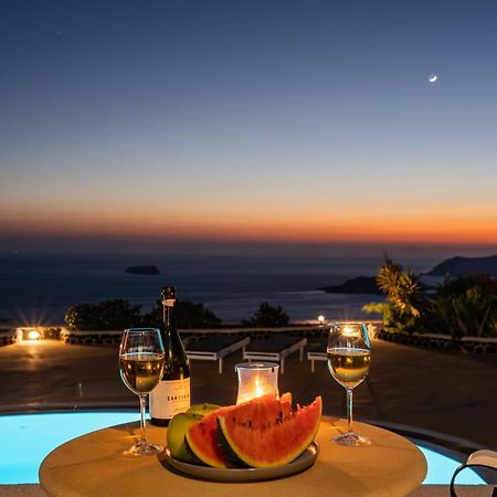 Villa Oinos - Sunset Views Ormos Athinios المظهر الخارجي الصورة