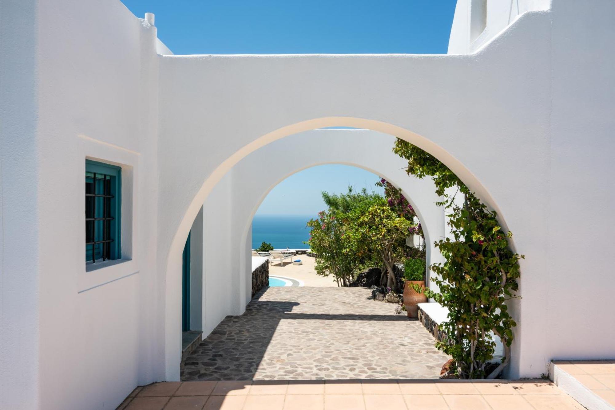 Villa Oinos - Sunset Views Ormos Athinios المظهر الخارجي الصورة
